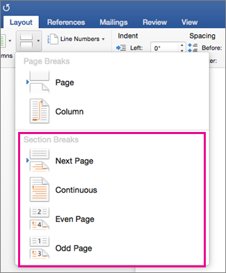 How to have different headers and footers in word for mac 2011 1